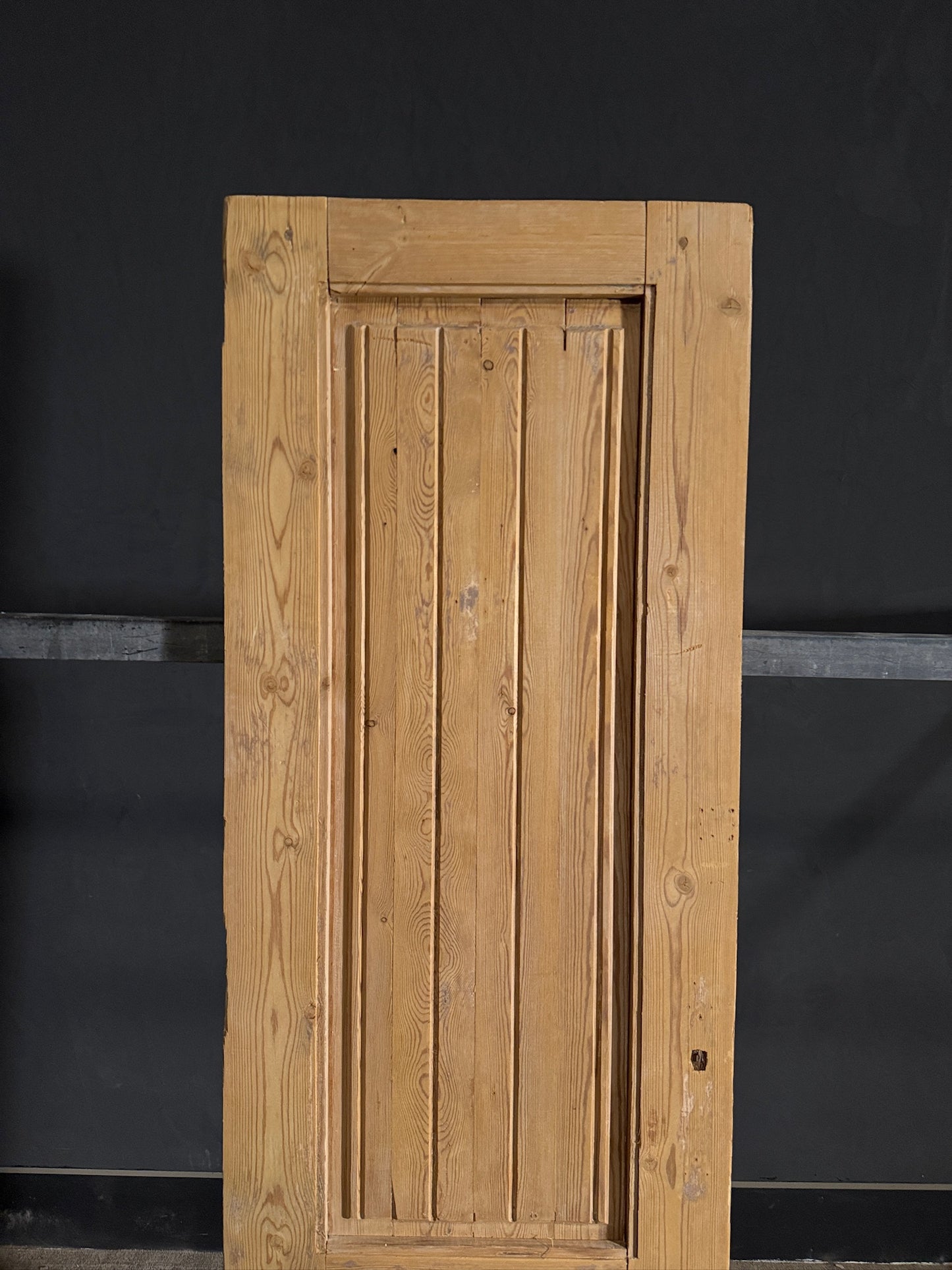Antique Fluted 2 Panel Single Door - 23.5x78.5 - N451