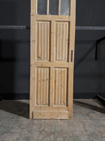 Antique Fluted 3 Lite Single Door - 28x84.5 - N76