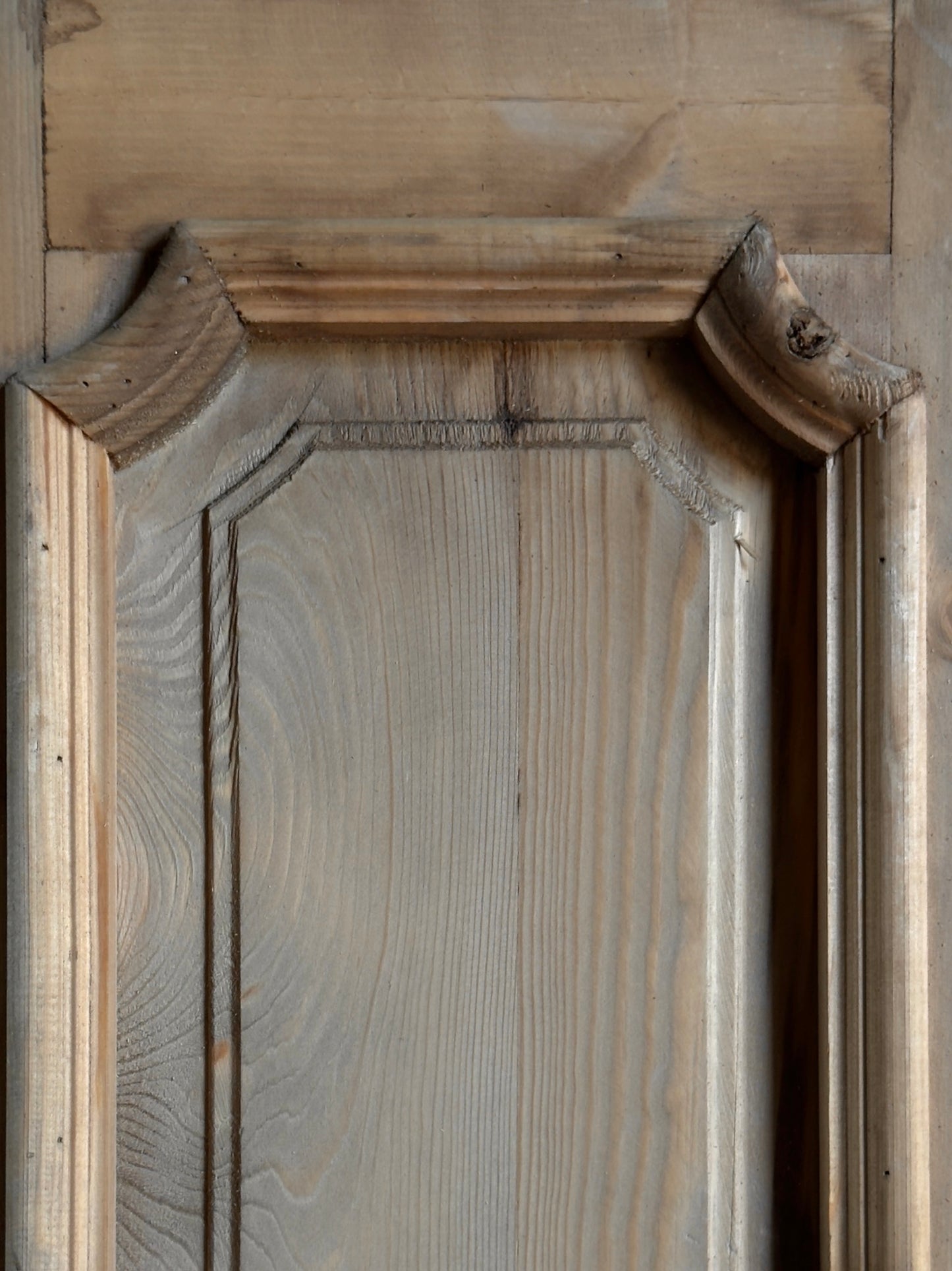 (Genevieve) Handcrafted Solid Wood French Doors - 36x96 K189