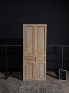 Antique 3 Panel Double Doors - 39.75x94.5 - N10