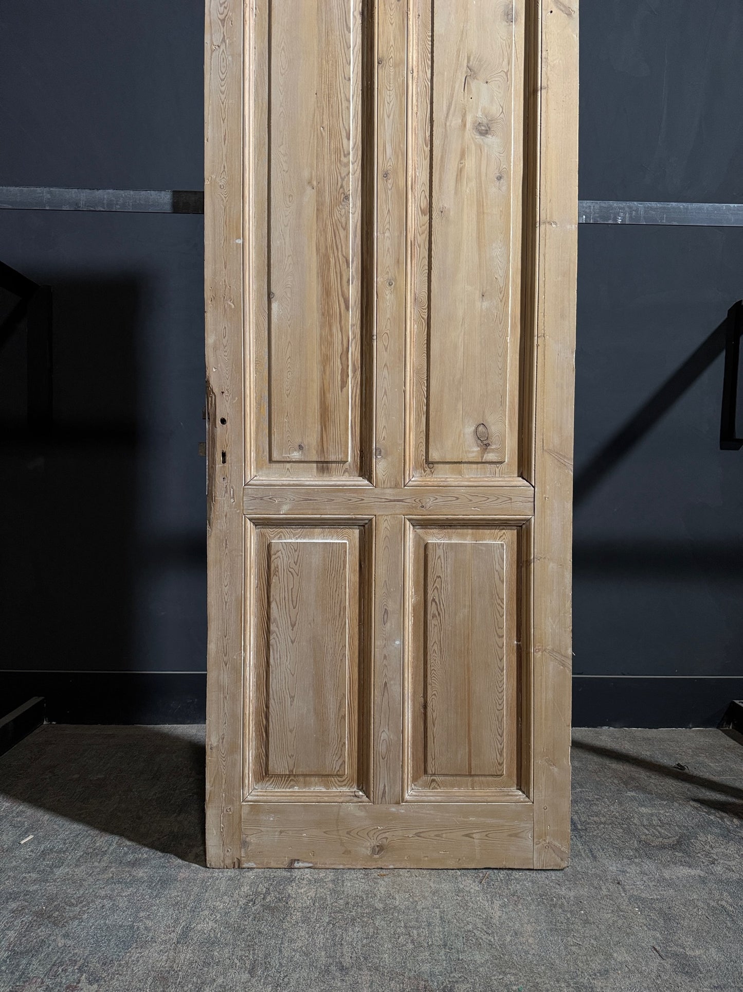 Antique 4 Panel Solid Single Door - 32.5x86.5 - N252