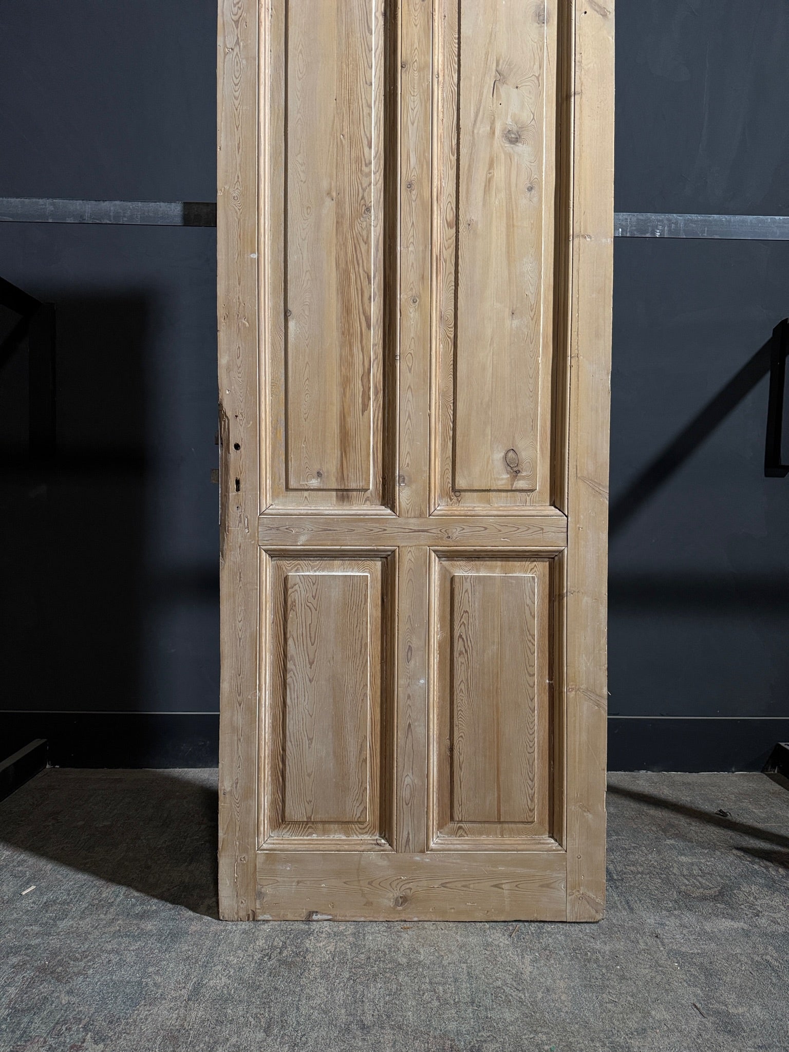 Antique 4 Panel Solid Single Door - 32.5x86.5 - N252