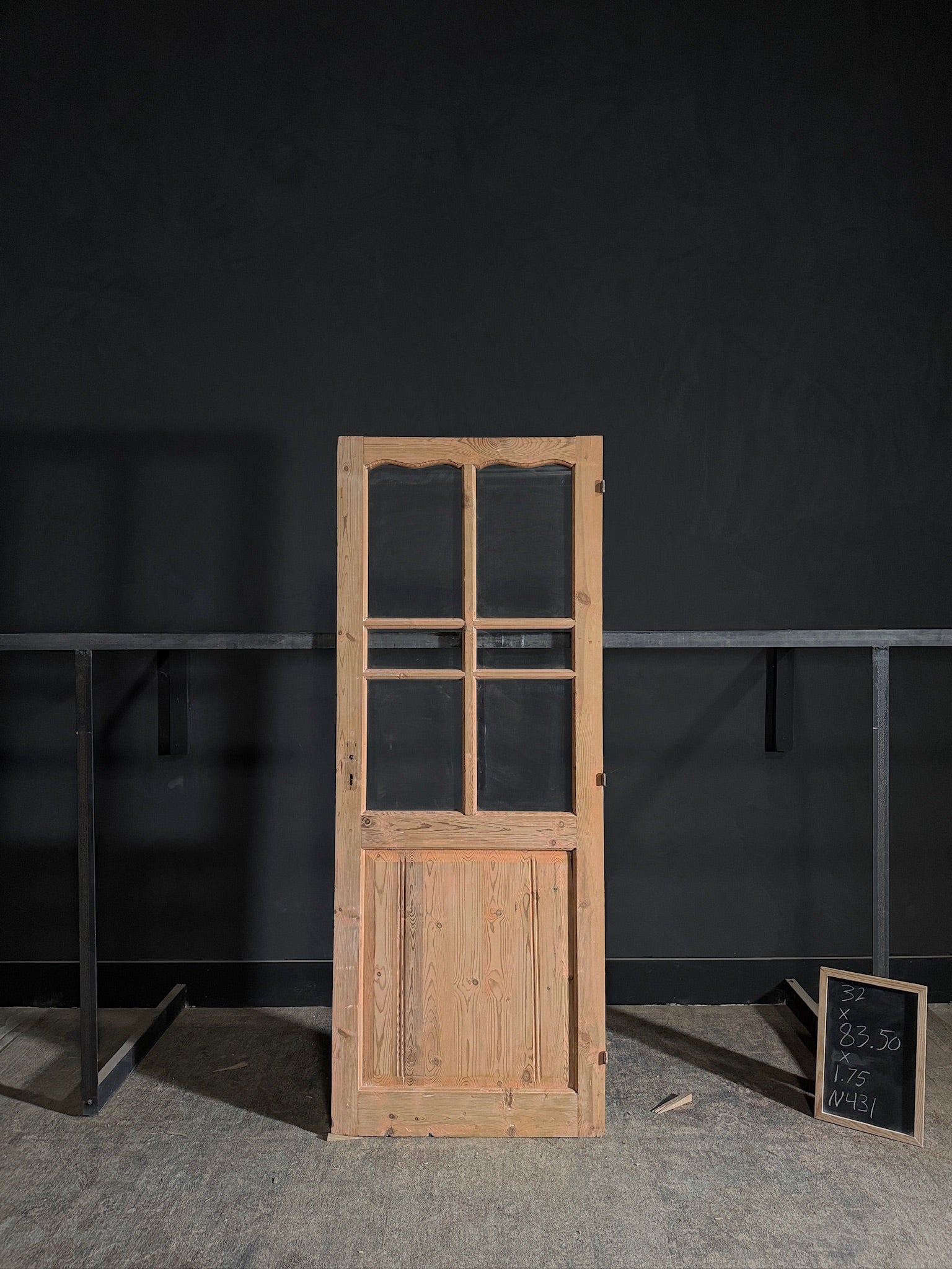 Antique 1 Lite Single Door - 32x83.5 - N431