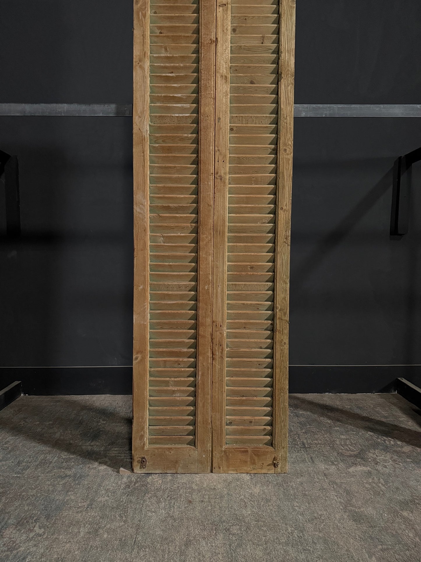 Antique Solid Double Doors - 25.25x86.5 - N295