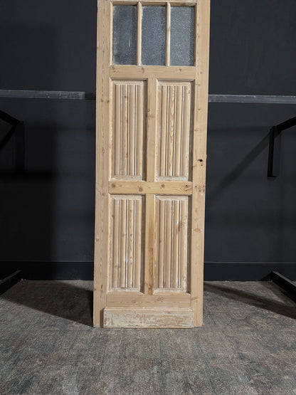 Antique Fluted Single Door - 28.25x85 - N77