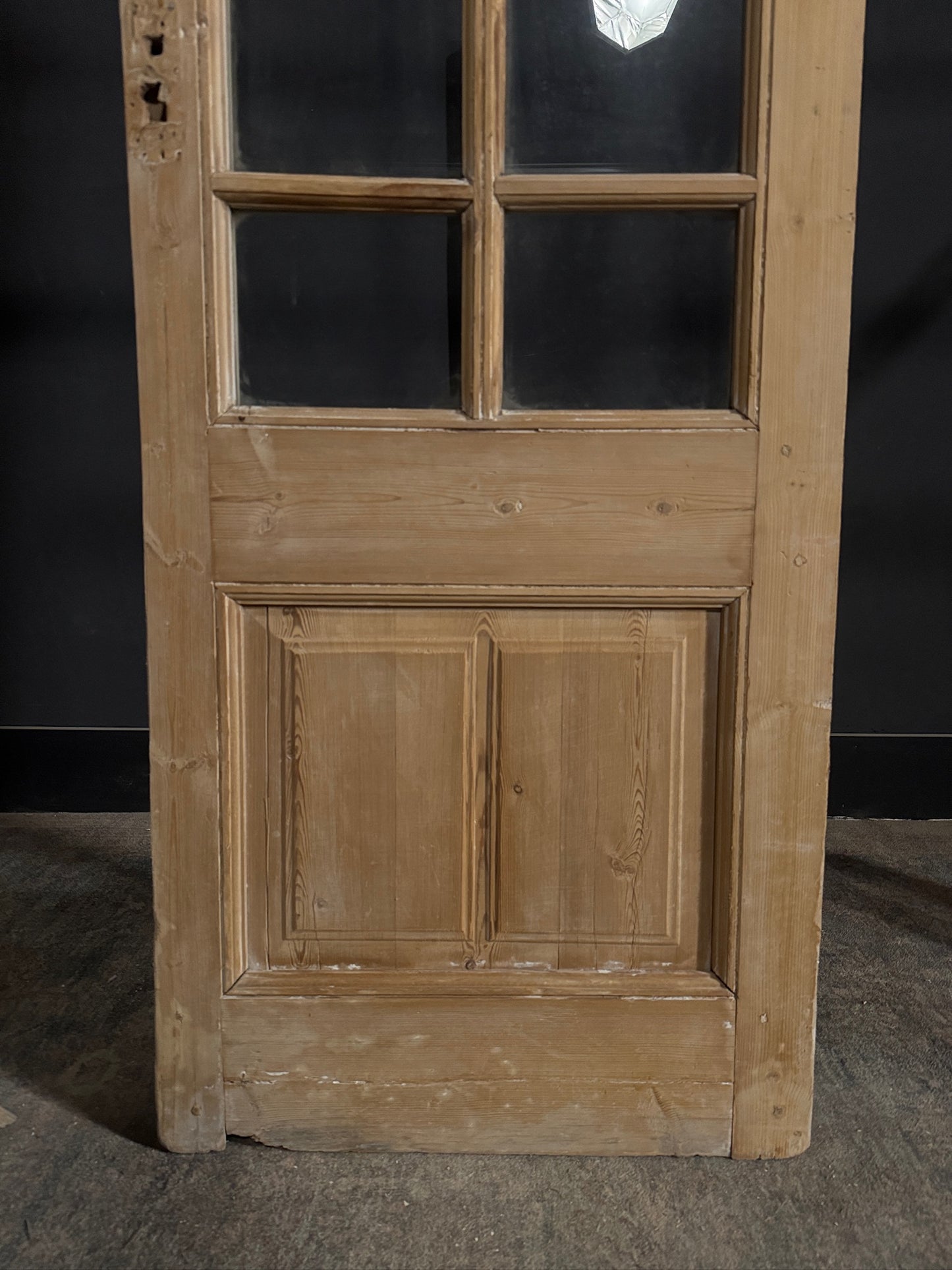 Antique Glass 6 Lite Single Door - 27x85.5 - N406
