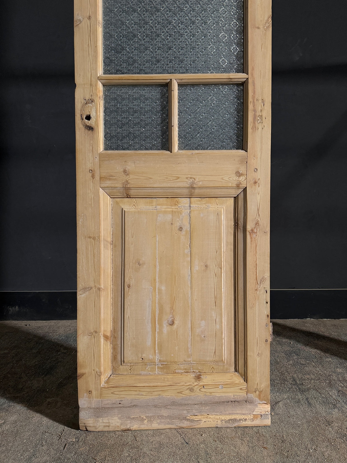 Antique Obscured Glass 5 Lite Single Door - 24x78.25 - N569