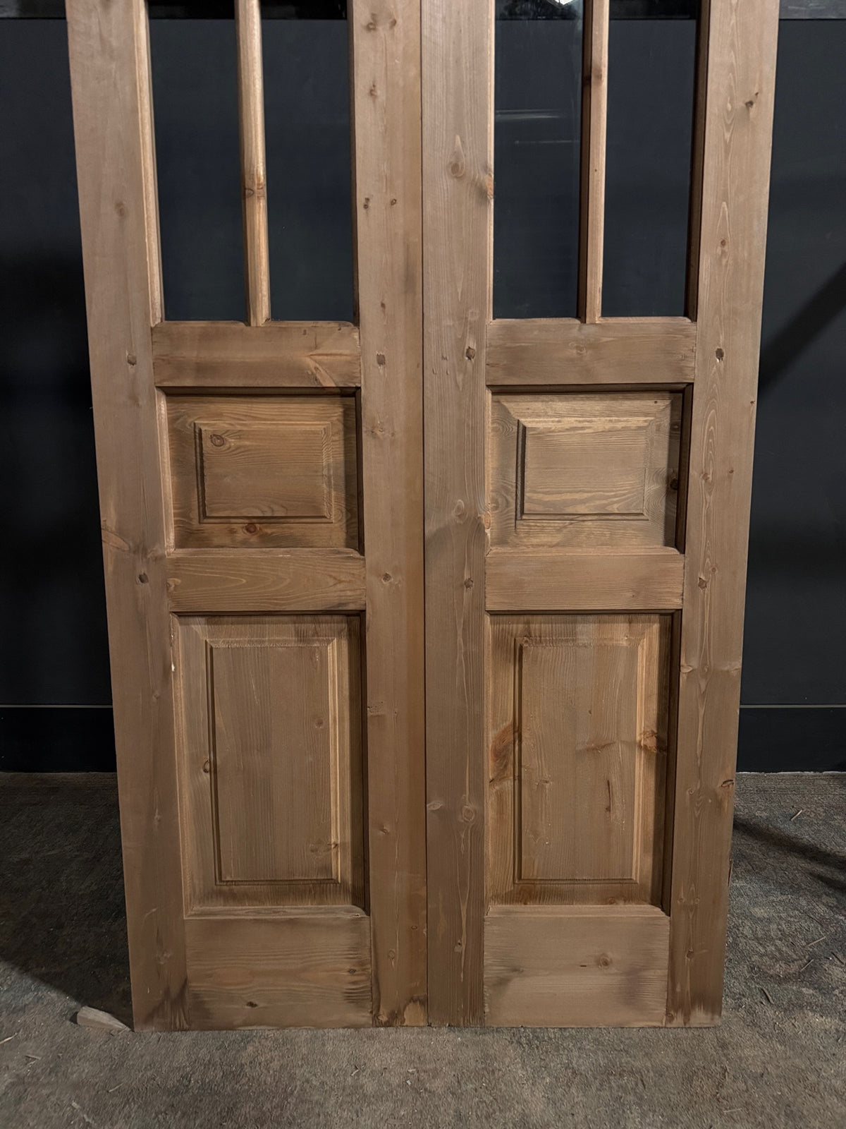 Handcrafted Glass 2 Lite French Doors - 36x80 - N720