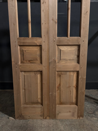 Handcrafted Glass 2 Lite French Doors - 36x80 - N720