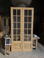10 Lite Antique Glass French Doors - 46x93.25 J589
