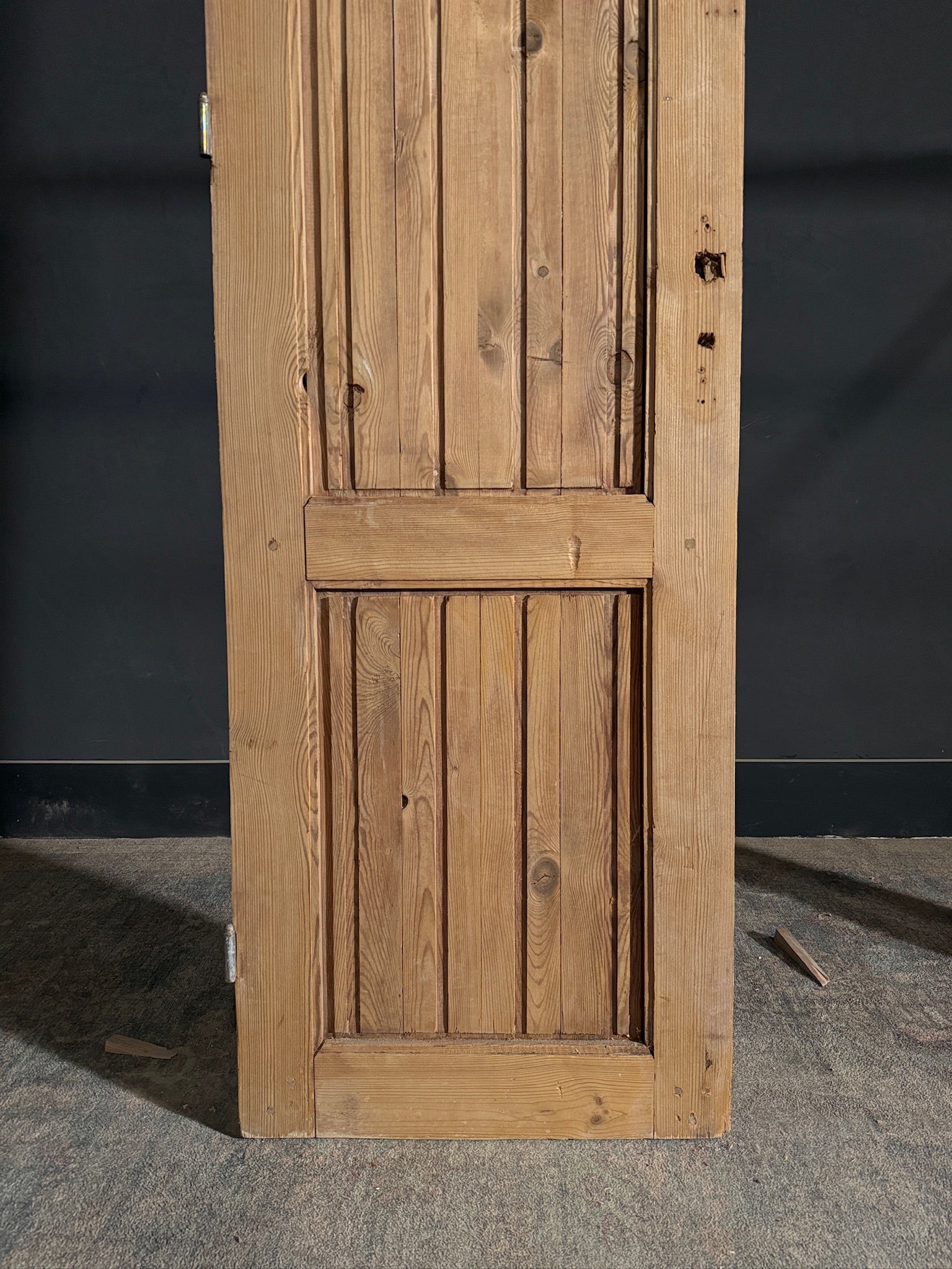 Antique Solid Single Door - 24.25x81.5 - N447