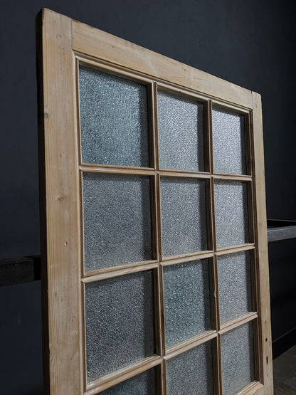Antique Textured Glass Raised Panel Entry Door - 36x82.5 - N766