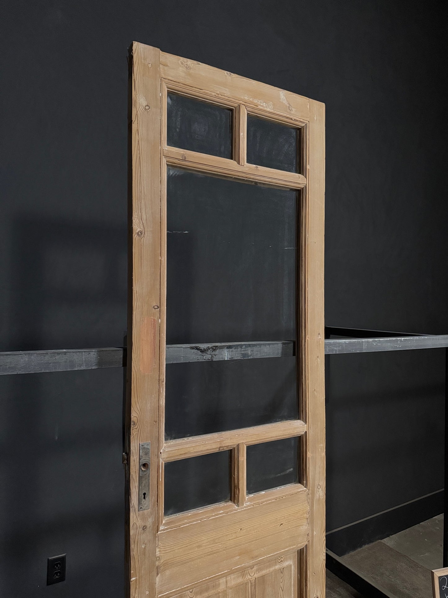 Antique Solid Single Door - 28x93.5 - N356