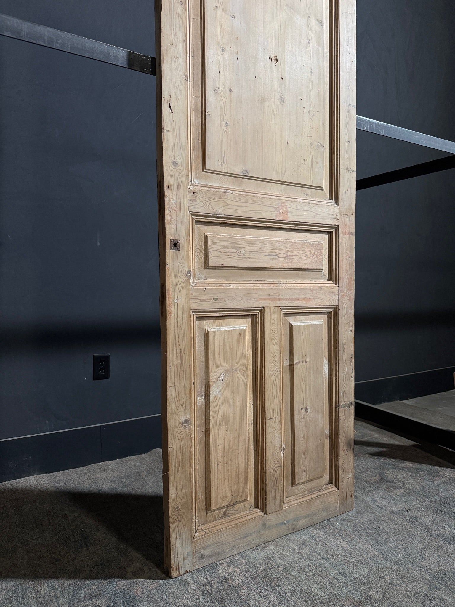 Antique 4 Panel Solid Single Door - 30.5x93 - N237