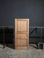 Handcrafted 3 Panel Solid Single Door - 36x80 N225