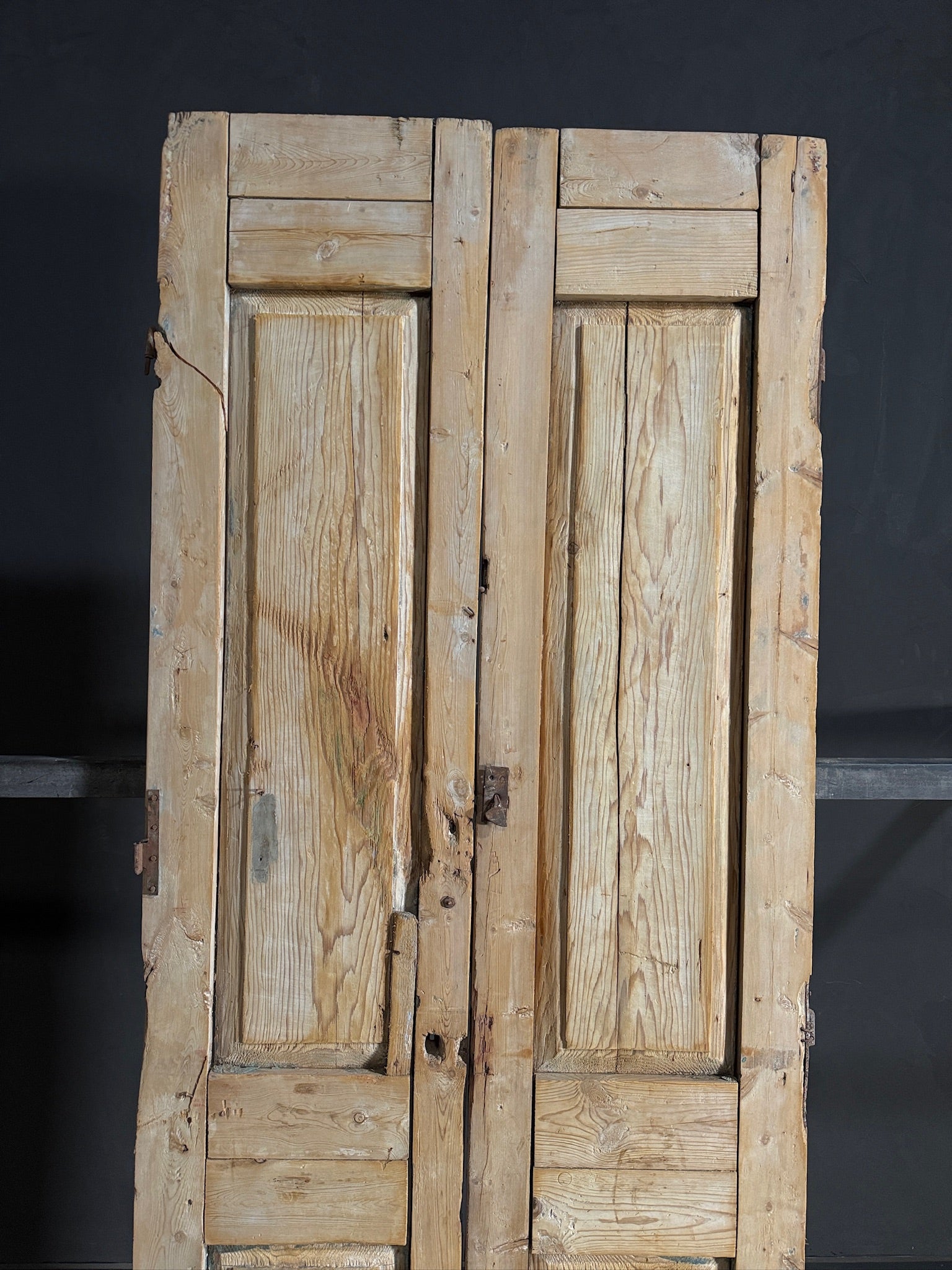 Antique Carved Double Doors - 35x94 - N643