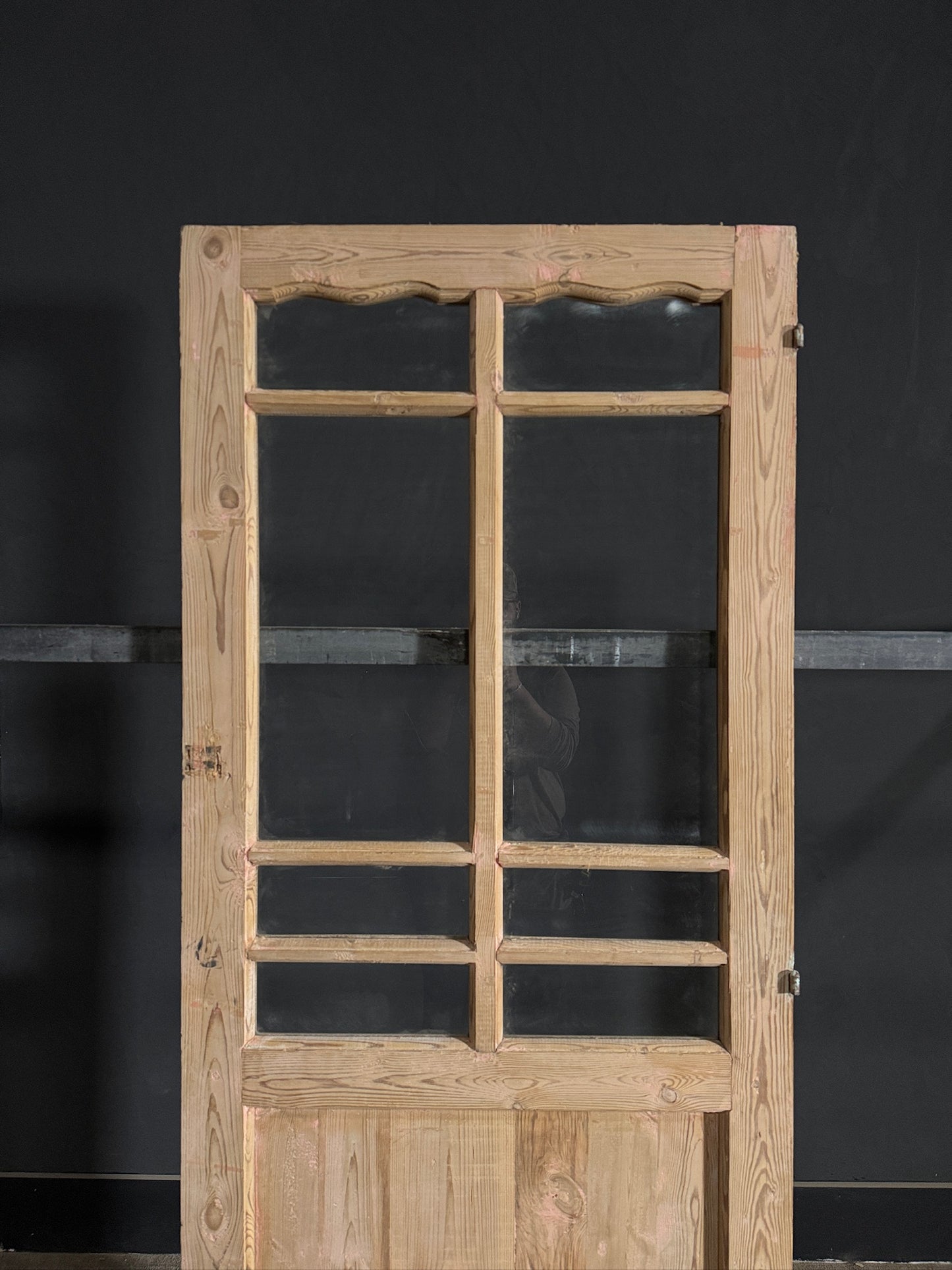 Antique Glass Single Door - 31.75x80.75 - N434