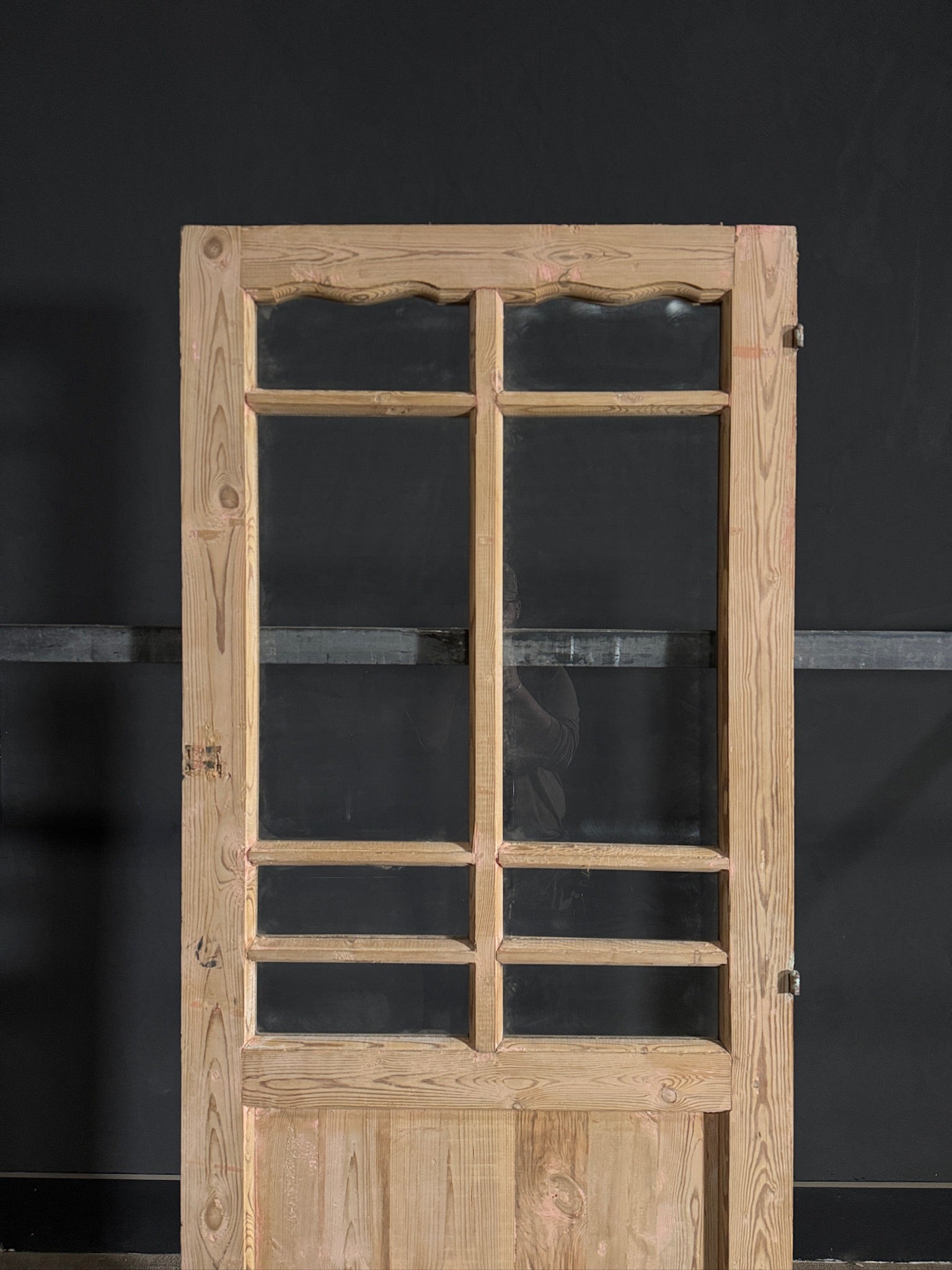 Antique Glass Single Door - 31.75x80.75 - N434