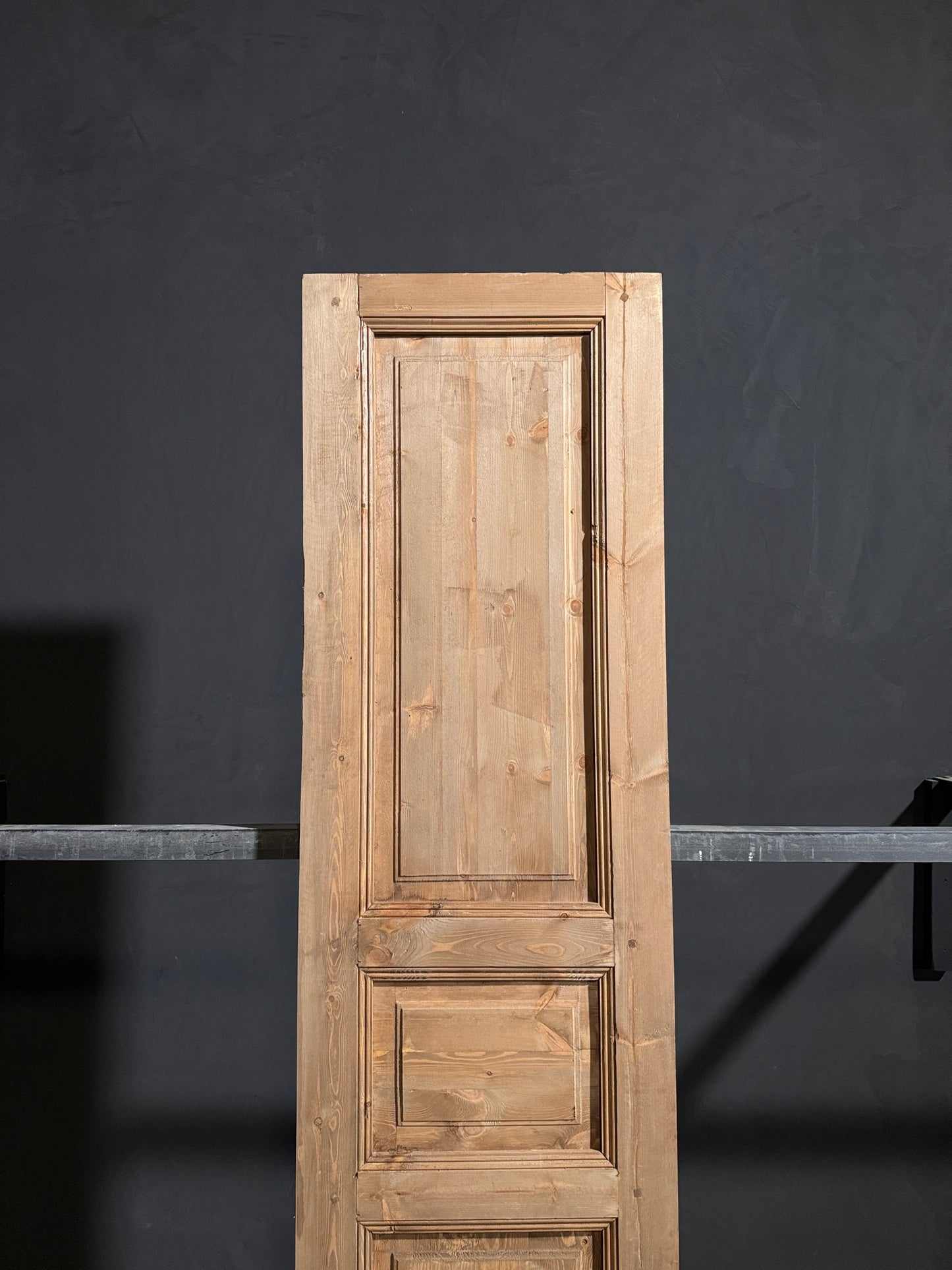 Handcrafted 3 Panel Solid Single Door - 24x96 - N215