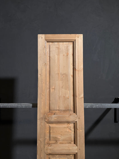 Handcrafted 3 Panel Solid Single Door - 24x96 - N215