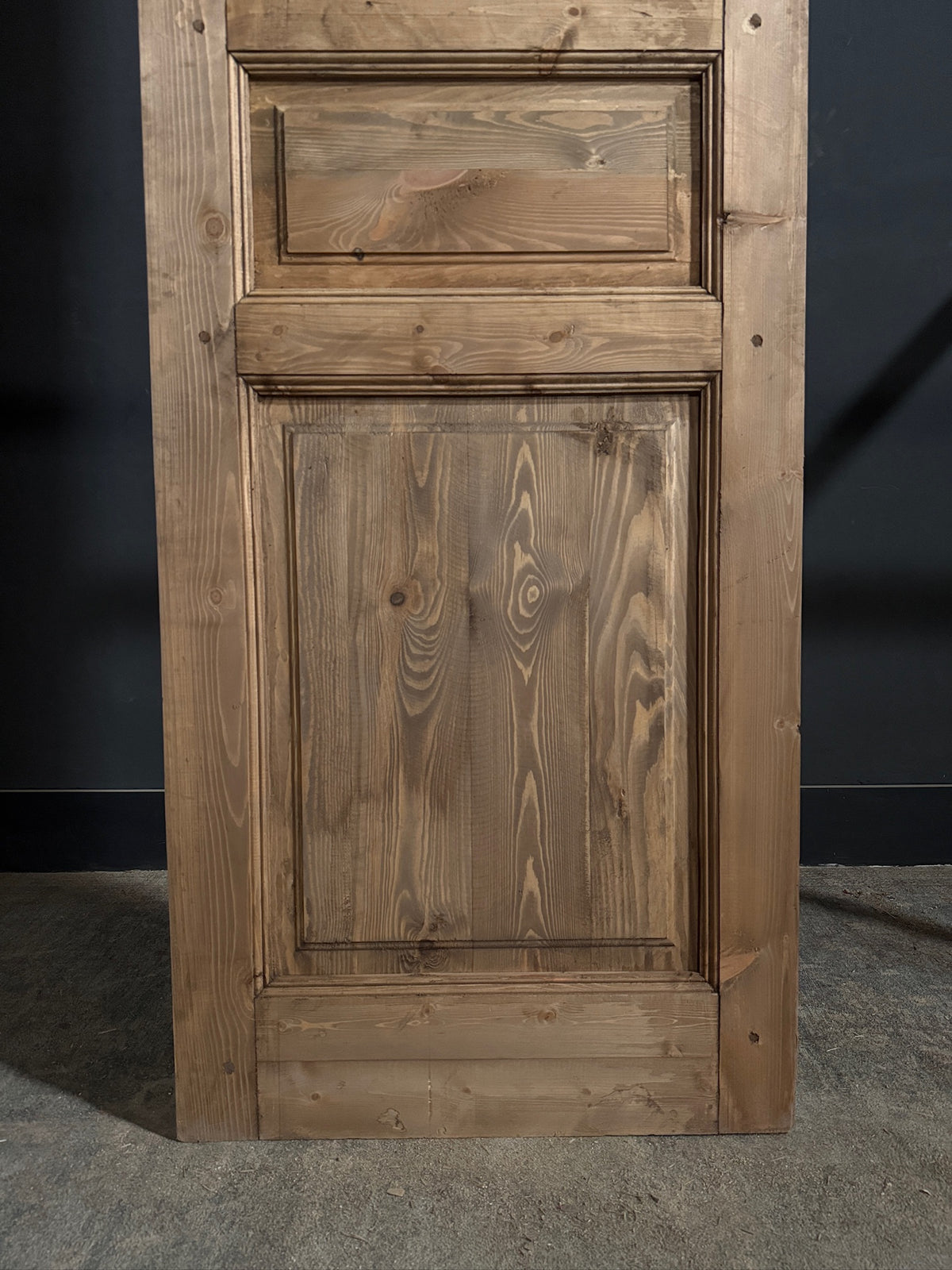 Handcrafted 3 Panel Solid Single Door - 30x96 - N806