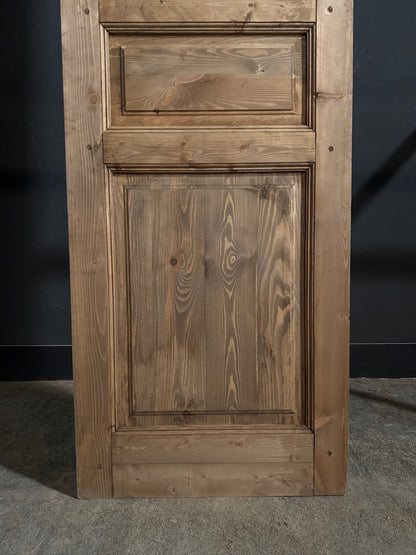 Handcrafted 3 Panel Solid Single Door - 30x96 - N806