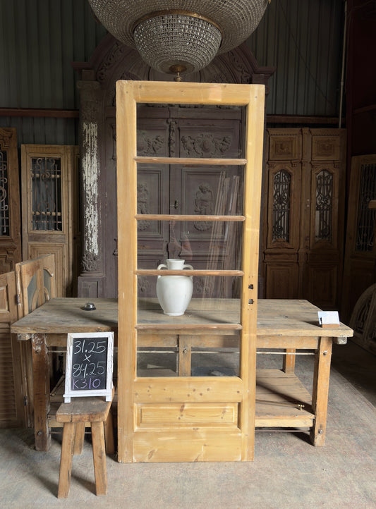 5 Lite Antique Glass Single Door - 31.25x84.25 K310