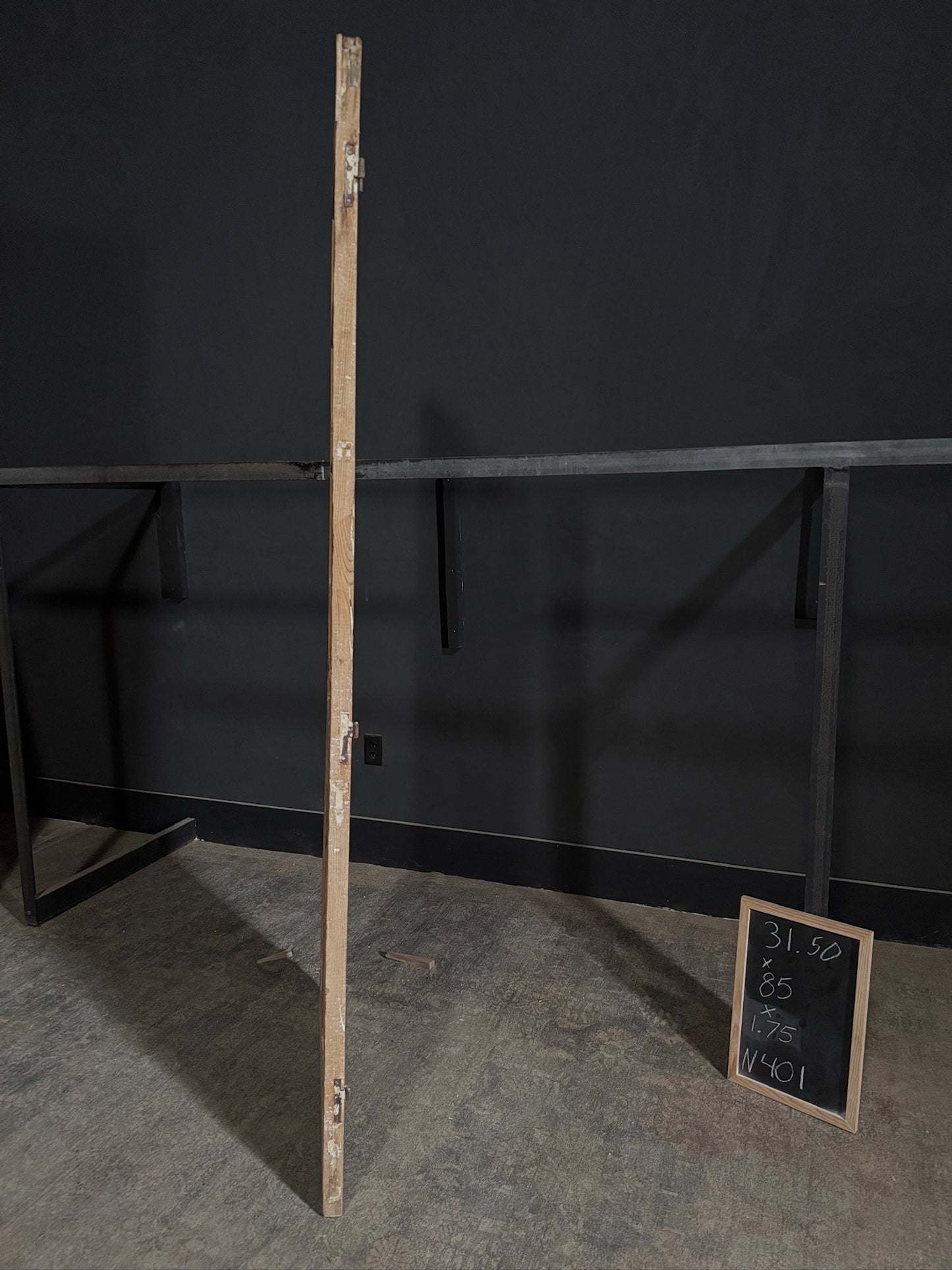 Antique Obscured Glass 4 Lite Single Door - 31.5x85 - N401