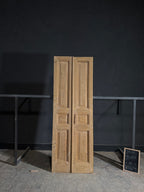 Antique 3 Panel Solid Double Doors - 32.25x92.5 - N550
