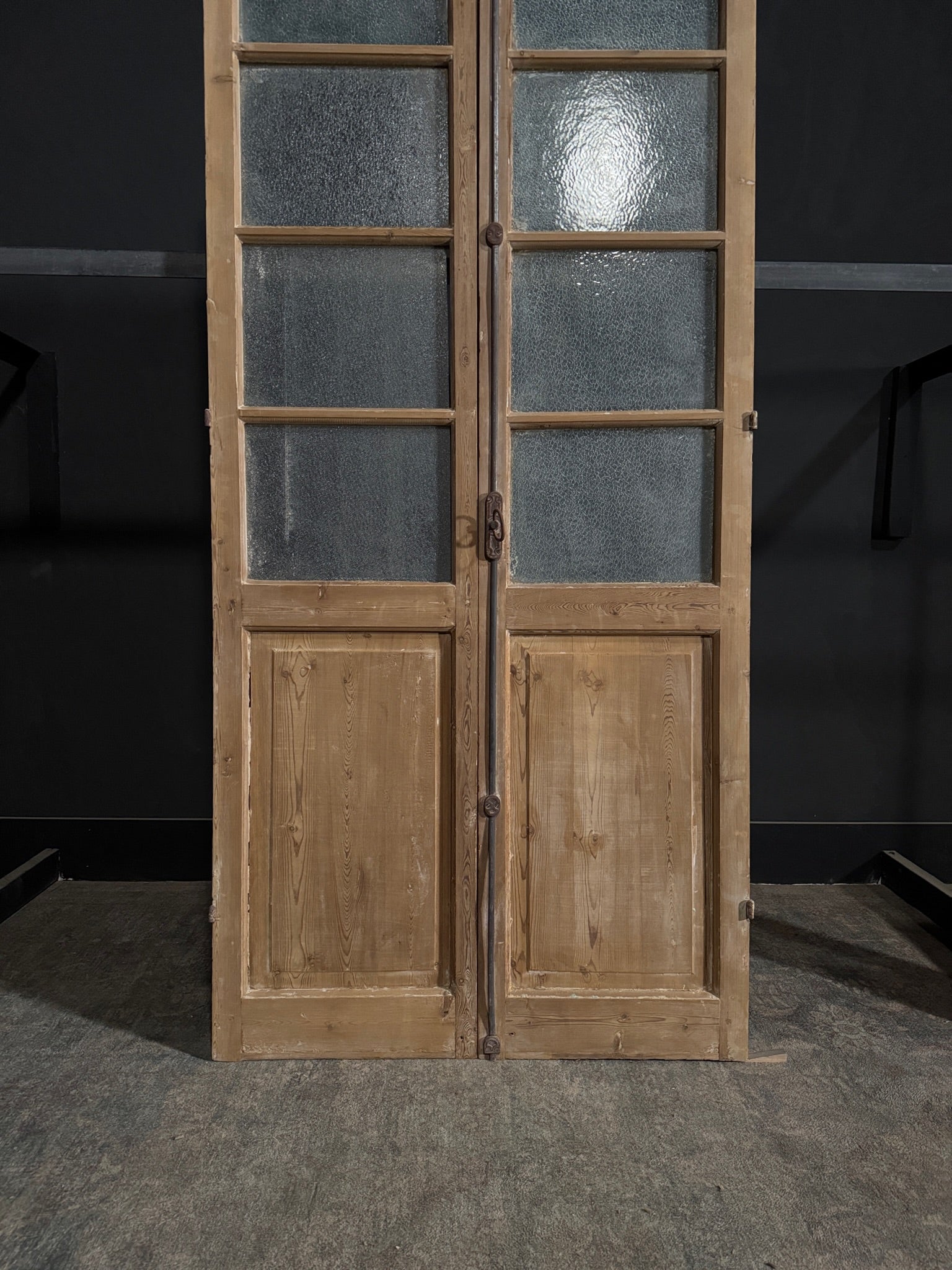 Antique Solid Double Doors - 39.75x88.75 - N327