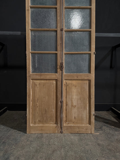 Antique Solid Double Doors - 39.75x88.75 - N327