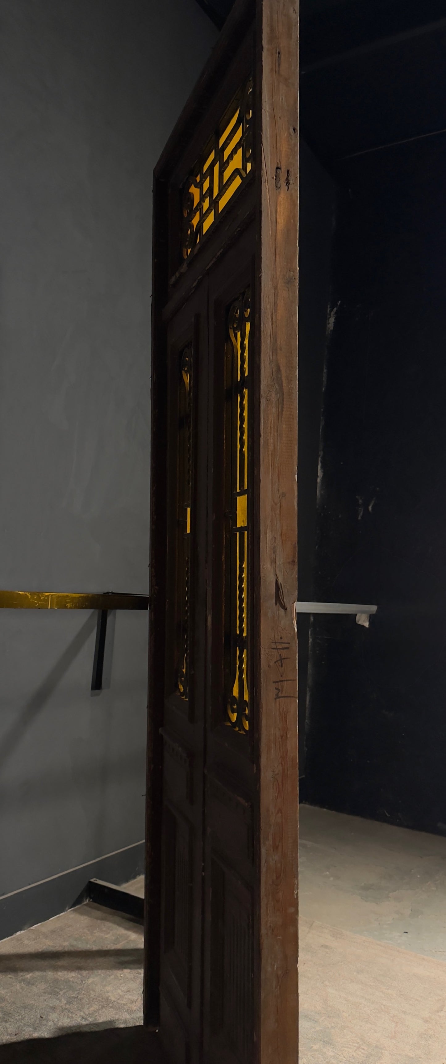Antique Iron French Doors - 40x122 - N133
