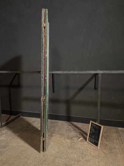 Antique Iron French Doors - 43x99 - N714
