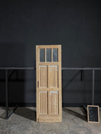 Antique Fluted 3 Lite Single Door - 28x85 - N75