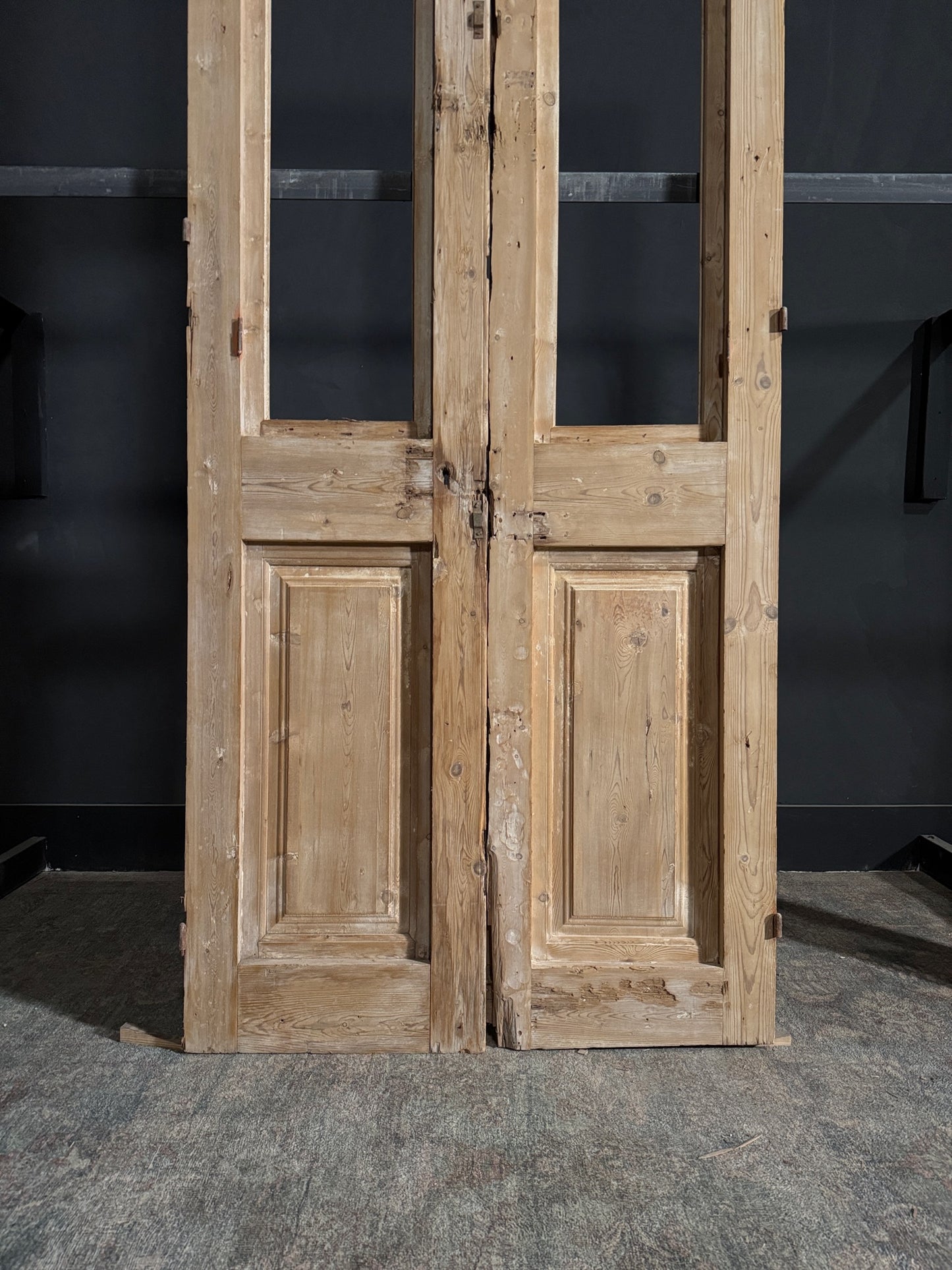 Antique Solid Double Doors - 39x94.5 - N95