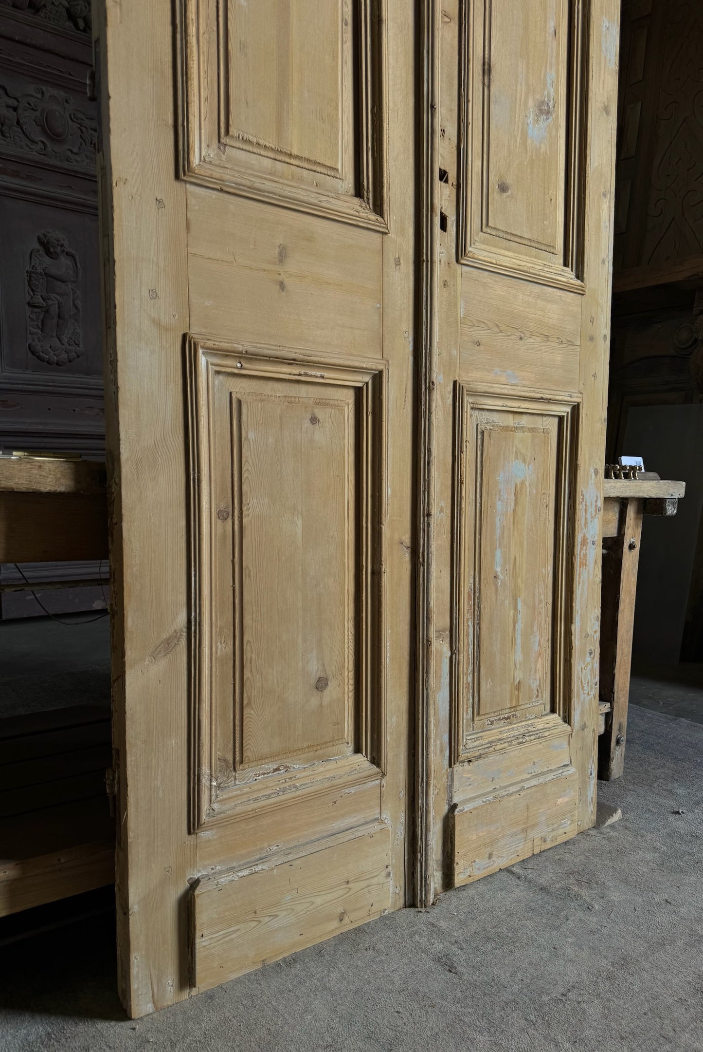 Antique 2 Panel French Doors - 42.75x103 - L576