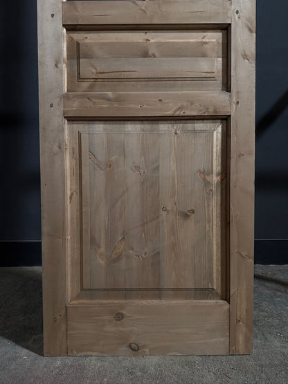 Handcrafted 8 Lite Single Glass Door - 30x96 N802