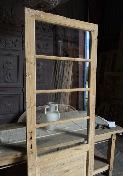 4 Lite Antique Glass Single Door - 32x84.25 J233