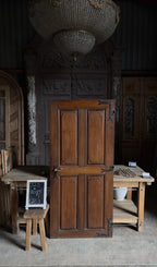 French Provincial 4-Panel Antique Single Door - 32.5X70.75 - L253