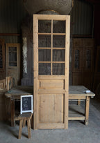 Handcrafted 8 Lite Single Glass Door - 30x96 L10