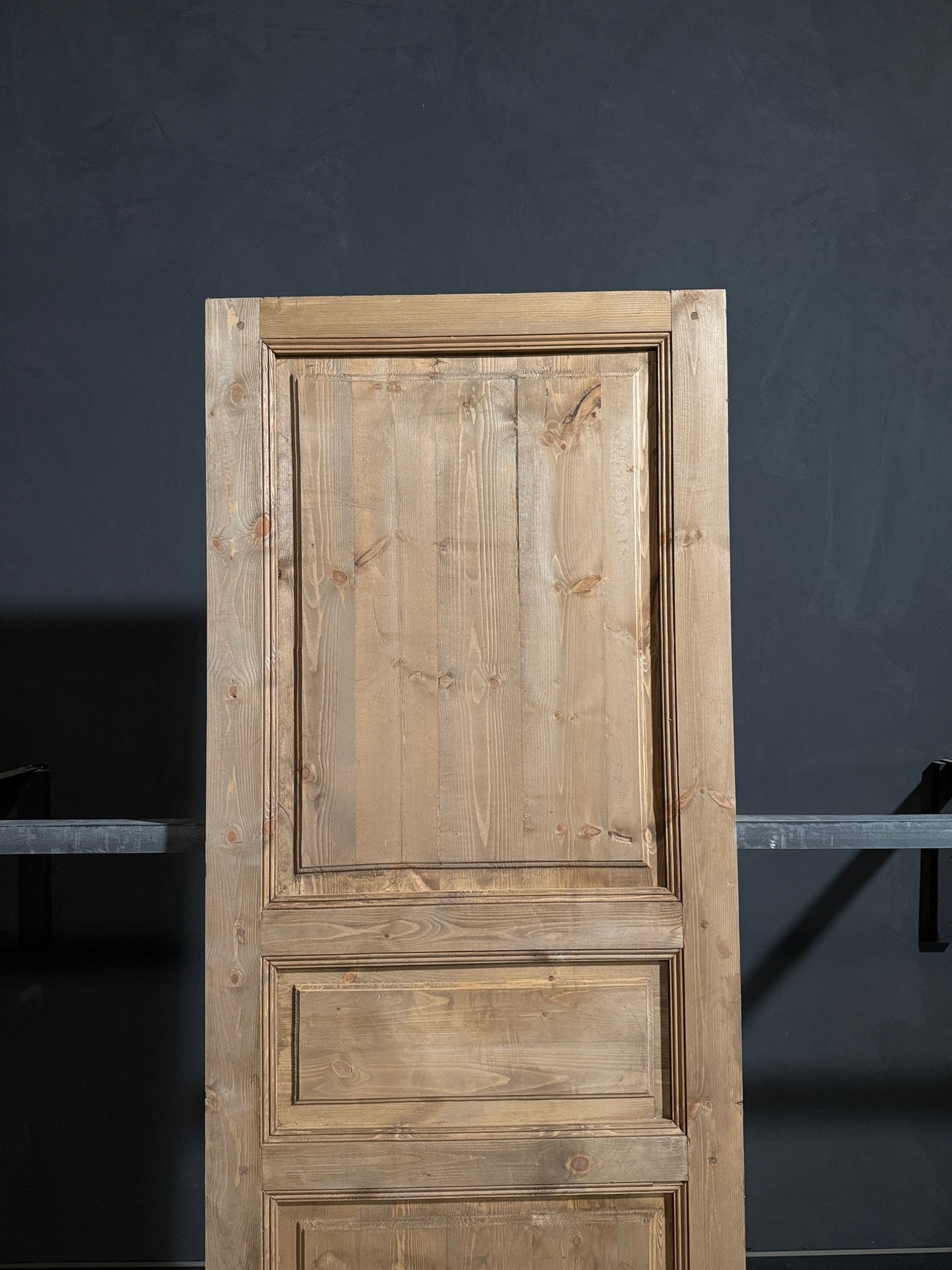 Handcrafted 3 Panel Solid Single Door - 36x96 - N229