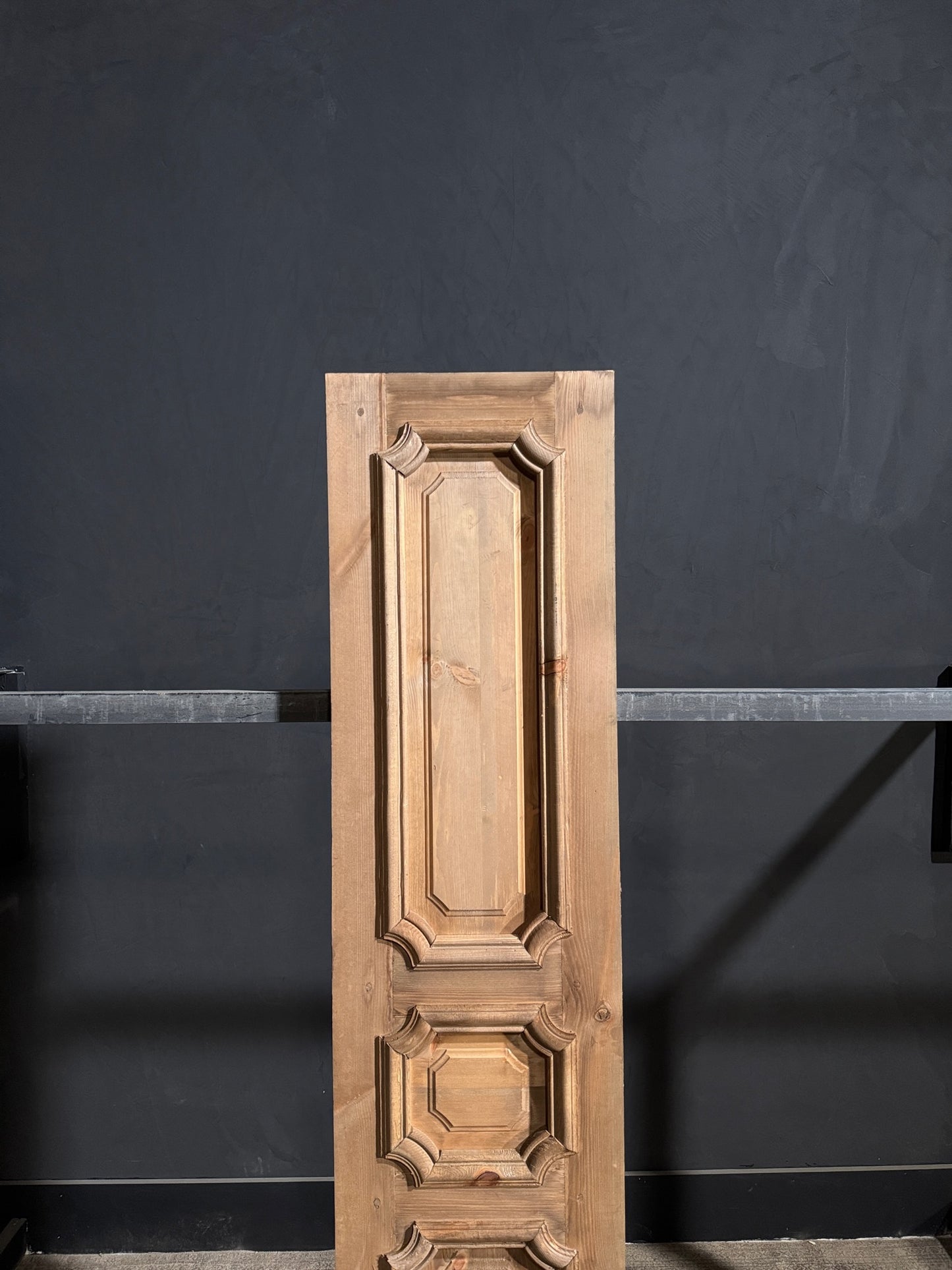 (The Edmund) Handcrafted Solid Wood Single Door - 18x80 - N172