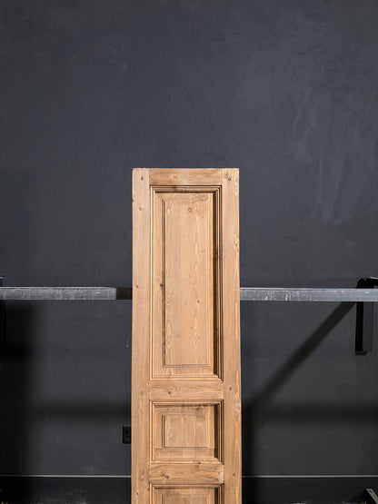 Handcrafted 3 Panel Solid Single Door - 18x80 - N197