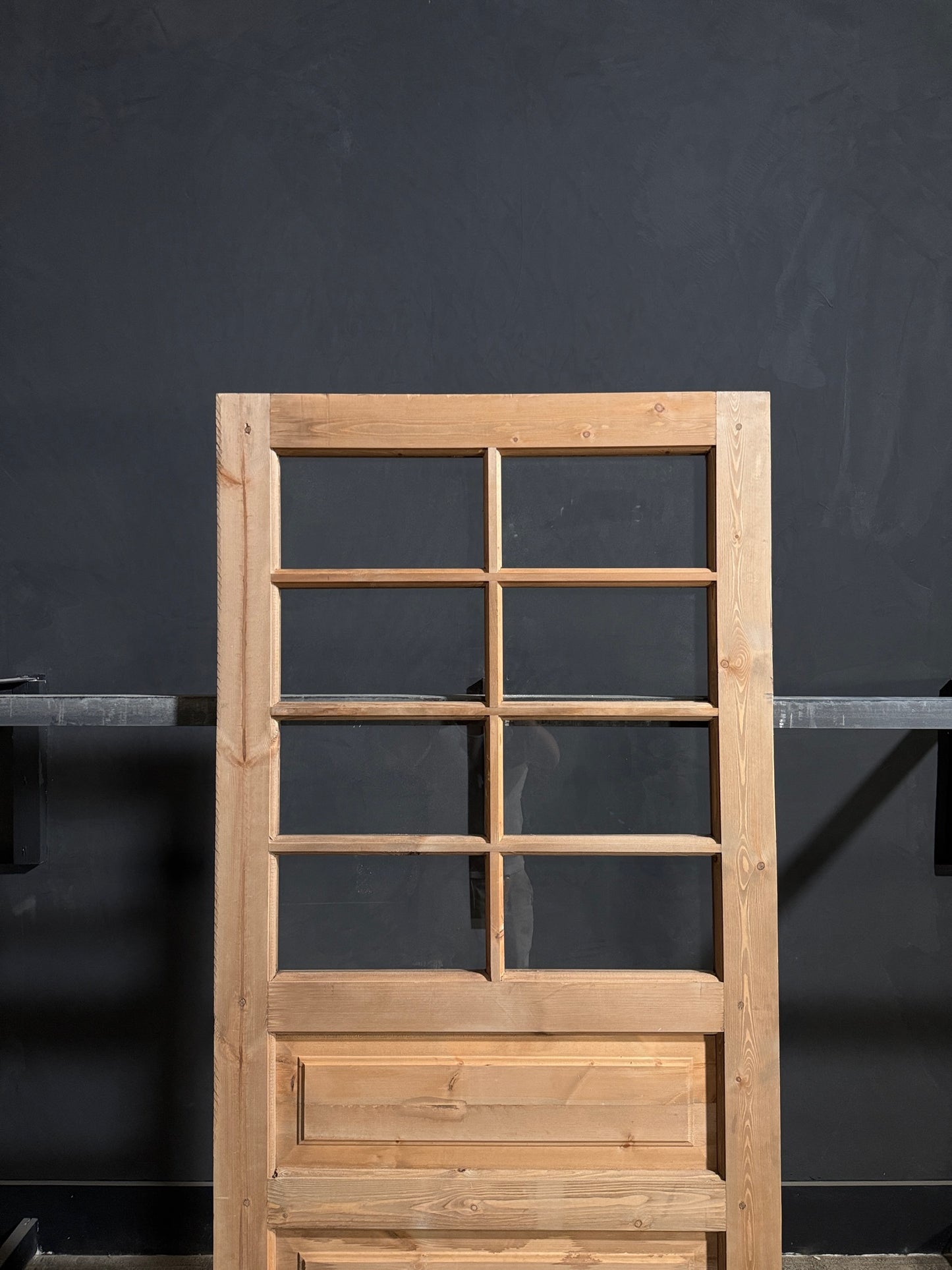 Handcrafted 8 Lite Single Glass Door - 36x80 - N188