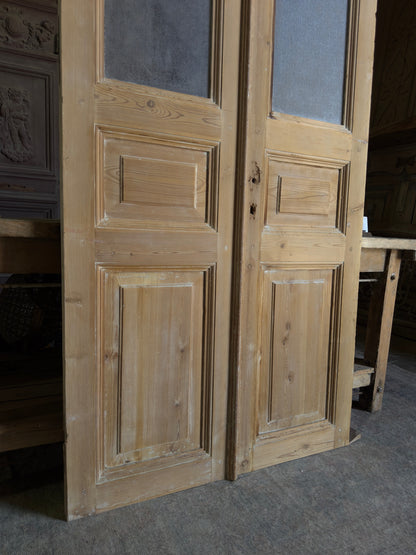 Glass Antique French Doors - 40x94.5 J567