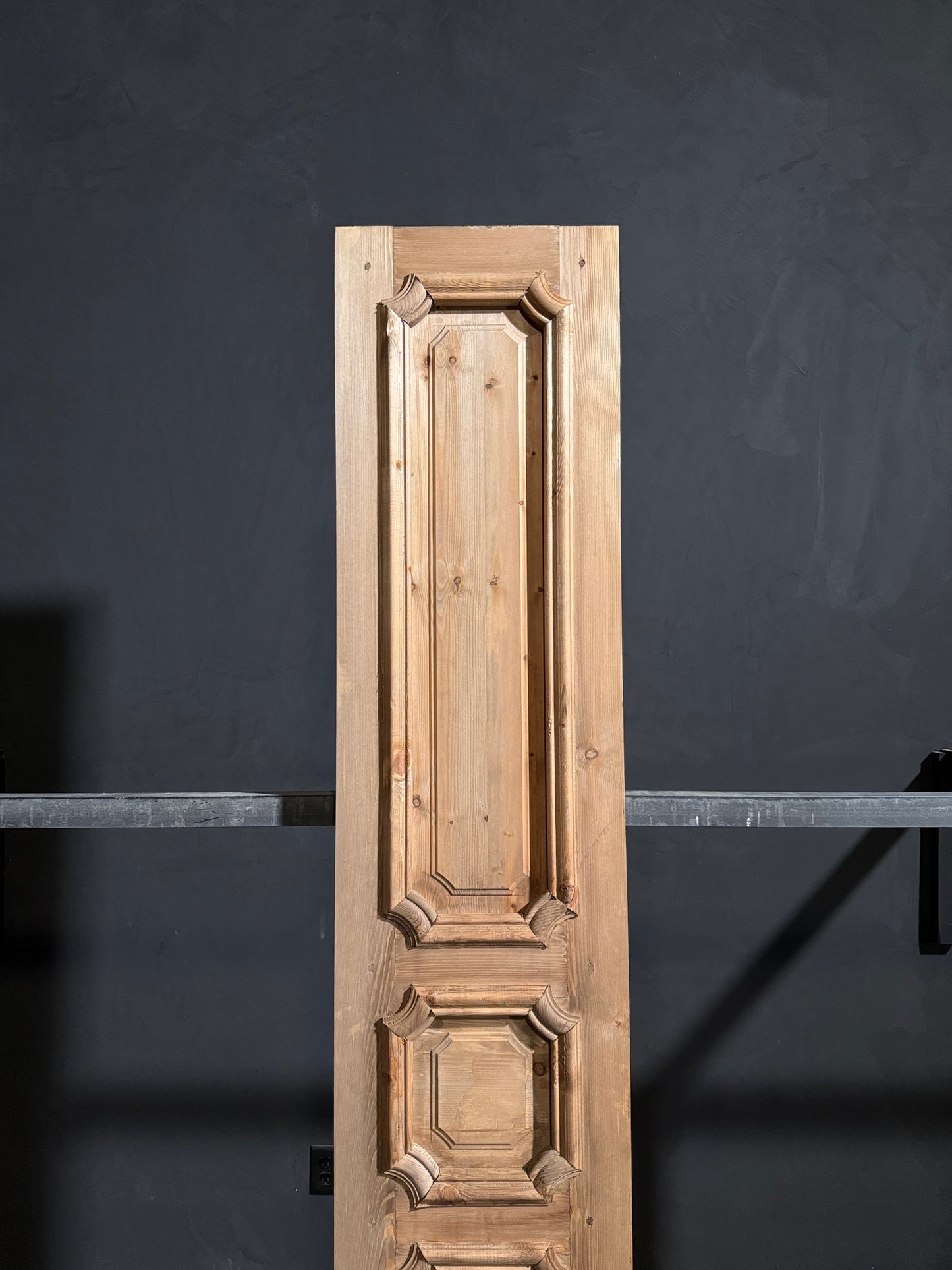 (The Edmund) Handcrafted Solid Wood Single Door - 18x96 - N223