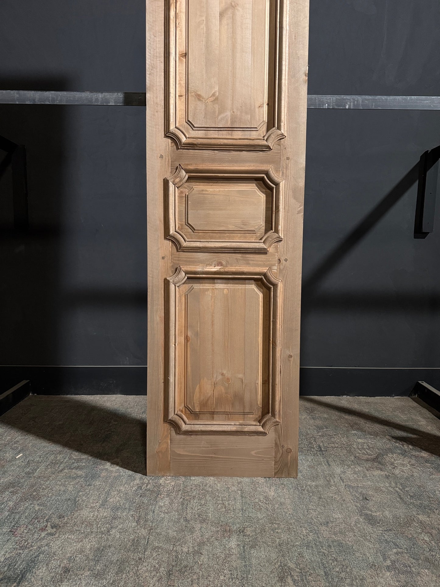 (The Edmund) Handcrafted Solid Wood Single Door - 24x96 - N233