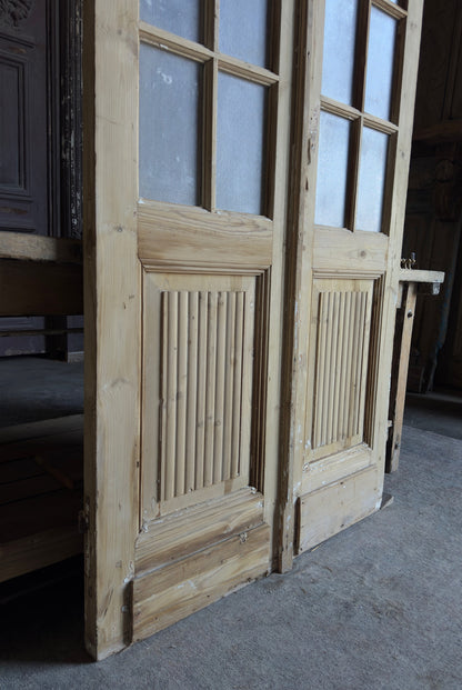 10 Lite Antique French Doors - 40x99 - L119