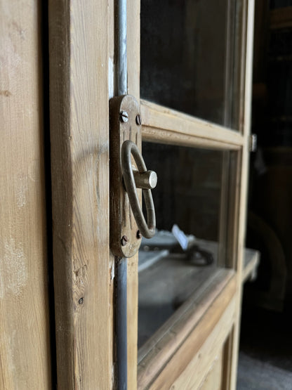 8 Lite European Antique Glass French Doors - 40.25x84 J276