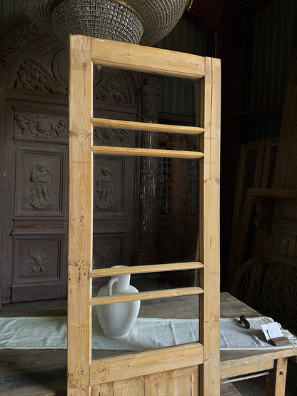Single Antique Glass Door - 26.5x87 J361
